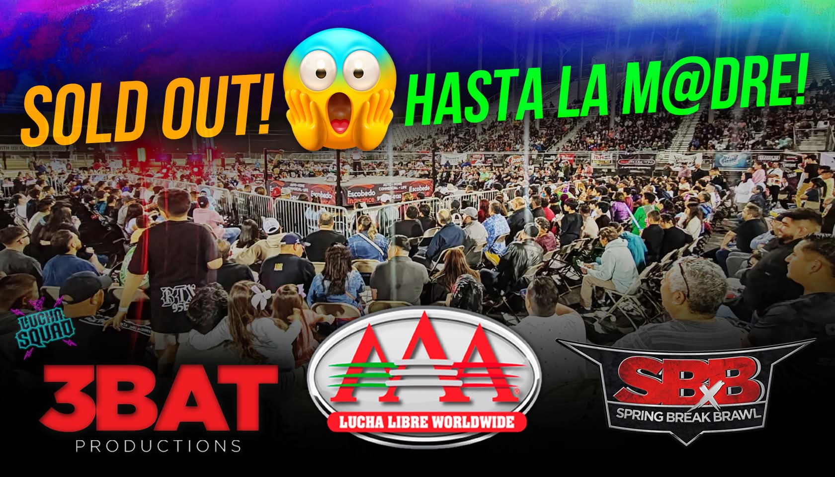 Sold Out Crowd at Spring Break Brawl