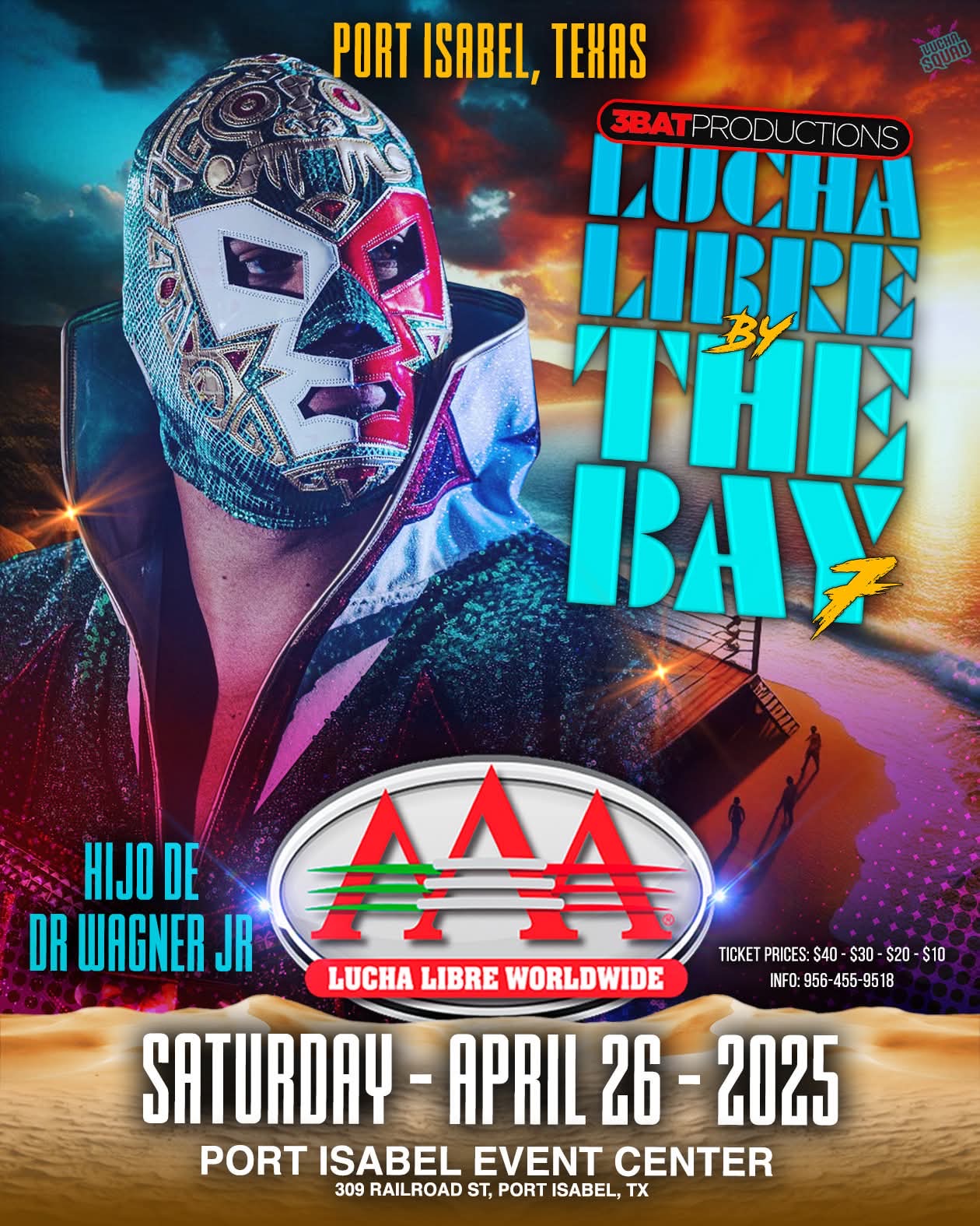 Hijo De Dr Wagner Jr will be at Lucha Libre by the Bay 7