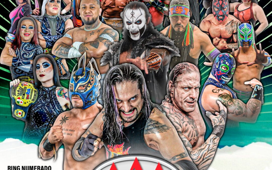 Poster released for AAA / 3Bat Lucha Libre show in Laredo, TX